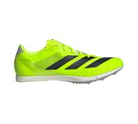 adidas Distancestar Spikes Unisex-vert fluo, noir, Taille 45