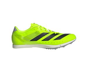 adidas Distancestar Spikes Unisex - vert fluo, noir, Taille 45