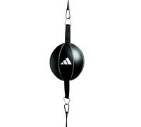 adidas Double End Poire de Vitesse Leather Punching Ball, Noir/Blanc, One Size
