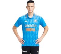 adidas Dream 11 India Cricket ODI Fan Jersey, Bleu droit, L