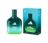 adidas - Eau de Parfum unisexe Vibes Full Recharge, parfum longue tenue - Feuille de Cèdre et Sauge Sclarée - 100 ml