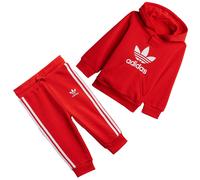 Adidas Enfants Survêtement Trefoil Jogger 2-Teiler Lot Sport Rouge Pantalon À