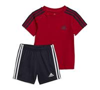 adidas Ensemble de sport unisexe pour bébé - Haut : Better Scarlet Bas : encre légende F17/blanc - IC7781, 98