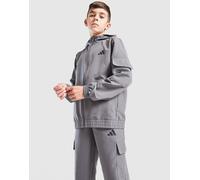 adidas Ensemble de survêtement tissé Badge of Sport Junior - Gris 7-8Y