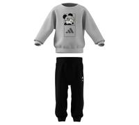 Adidas Ensemble bébé Mickey Mouse – Sweatshirt et pantalon de jogging Gris 18/24 mois