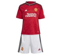 Adidas Ensemble Junior à Manches Courtes Domicile Manchester United 23/24