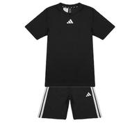Adidas Ensemble T-shirt Train Essentials 3 Stripes manches courtes Noir 15-16 ans enfants