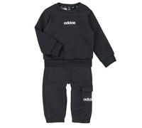 Adidas Essentials Linear Joggers Set Noir 6-9 Months Enfants