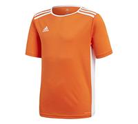 Adidas Entrada 18 Jersey Maillot Mixte Enfant, Orange/White, FR : XL (Taille Fabricant : 164)