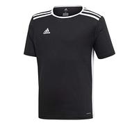 adidas ENTRADA 18 JSYY Jersey (Short Sleeve) Unisex-Child, Black/White, 140