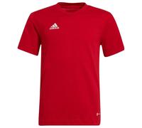 Adidas Entrada 22 Short Sleeve T-shirt Rouge 9-10 Years Enfants