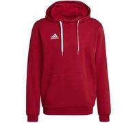 adidas Entrada 22 Sweat Hoodie H57514, Homme, Rouge, pulls molletonnés S