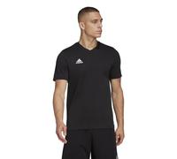 adidas Entrada 22 Tee T-Shirt (Short Sleeve) Homme, Black, M