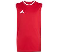 adidas Mixte Enfant Entrada26 Sleeveless Jersey Kids Shirt, Team Power Red 2/White, 13-14 Years