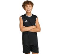 adidas Mixte Enfant Entrada26 Sleeveless Jersey Kids Shirt, Black/White, 9-10 Years