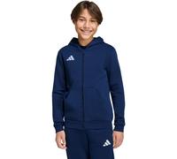 Adidas Entrada 26 Full Zip Sweatshirt Bleu 7-8 Years Enfants