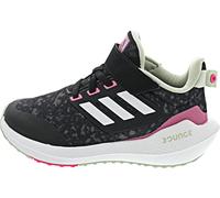 adidas EQ21 Run 2.0 EL K, Chaussons, Negbas/FTWBLA/MAGPUL, 38 2/3 EU, Negbás Ftwbla Magpul, 38 2/3 EU