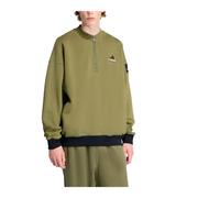 Adidas - EQT Blocked Half-Zip Sweat à capuche - Homme - Sport - Vert - Taille: L