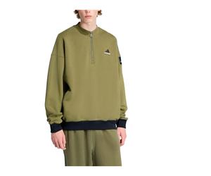 Adidas - EQT Blocked Half-Zip Sweat à capuche - Homme - Sport - Vert - Taille: L