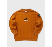 Adidas EQT WASHED CREW men Hoodies orange taille: S