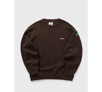 Adidas EQUIPMENT RIB CREWNECK SWEATSHIRT men Sweatshirts brown taille: XL