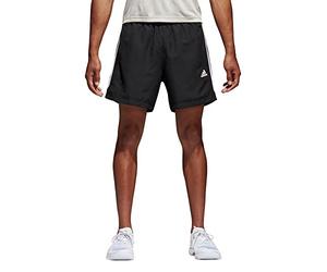 Adidas Ess 3s Chelsea, Short De Sport Homme, Noir (Black/White Black/White), 40 (Taille Fabricant: Small)
