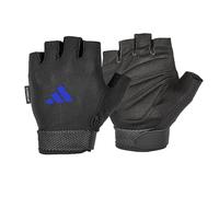 adidas Essential Gants réglables Unisex-Adult, Bleu, S-18-19 cm (Autour de la Paume)