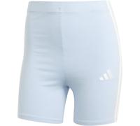 Adidas Essentials 3 Stripe Biker Shorts Womens Lueur bleue S (8-10) Female