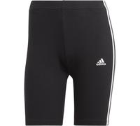 Adidas Essentials 3 Stripe Biker Shorts Womens Noir/Blanc S (8-10) Female