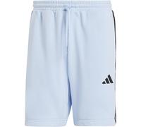 Adidas Essentials 3 Stripe Fleece Shorts Mens Lueur bleue M Male
