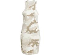 Adidas Essentials 3-Stripes Camo Print Racer Back Tank Dress Womens Alumine 10 (S) Female