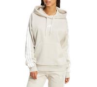 adidas Essentials 3-Stripes Fleece Hoody Women Sweatshirt à capuche XL Blanc