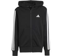 adidas Mixte Enfant Essentials Full Zip Hoodie, Black/White, 13-14 Years