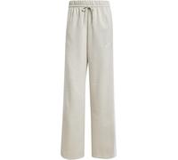 Adidas Essentials 3-Stripes Open-Hem Fleece Joggers Womens Alumine/Blanc 12 (M) Female