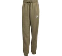 Adidas Essentials 3-Stripes Pants Slim Womens Olive (there is no difference between en-GB and fr-FR for this word) L (16-18) Female