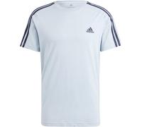Adidas Essentials 3-Stripes T-Shirt Mens Bleu Merveille XS Male