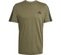 Adidas Essentials 3-Stripes T-Shirt Mens Olive Strata XL Male