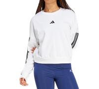 adidas Essentials 3 Stripes Women Sweatshirt S Blanc
