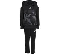 Adidas Essentials Allover Print Hoodie Set Kids Camo noir 3-4 ans Unisex