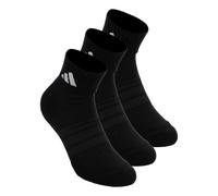 adidas Essentials Ankle 3P Chaussettes de tennis - Pack de 3 Unisex-noir 46-48