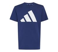adidas - Kid's Essentials Big Logo T-Shirt - T-shirt - 140 - dark blue / white