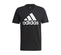 Adidas Essentials BIG Logo T-Shirt Homme, Noir Blanc, XL