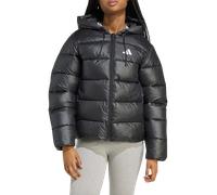adidas Essentials Climawarm Synthetic Down Puffer Hooded Women Veste à capuche L Noir