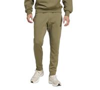adidas Essentials Feel Cozy Pantalon de sport en polaire pour homme, Olive Strata/Noir, S taille tall