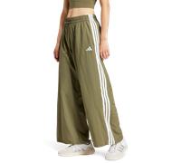 Pantalon parachute toile 3 bandes Lifestyle Essentials Olive Strata / White S