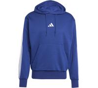 Adidas Essentials Fleece 3-Stripes Hoodie Mens Marine/Blanc XL Male