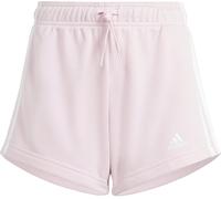 Adidas Essentials Fleece Short Junior Girls Rose/Blanc 13-14 ans Female