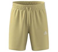 adidas Essentials French Terry 3-Stripes Shorts, Shorts pour des Hommes, Almost Yellow, IW7698