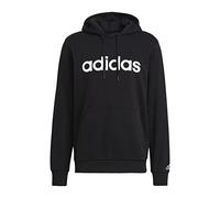 Adidas Essentials French Terry Linear Logo Sweat à Capuche Homme, Noir Blanc, L