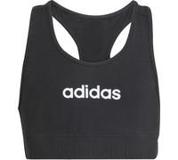 Adidas Essentials Linear Bra Girls Noir/Blanc 7-8 ans Female
